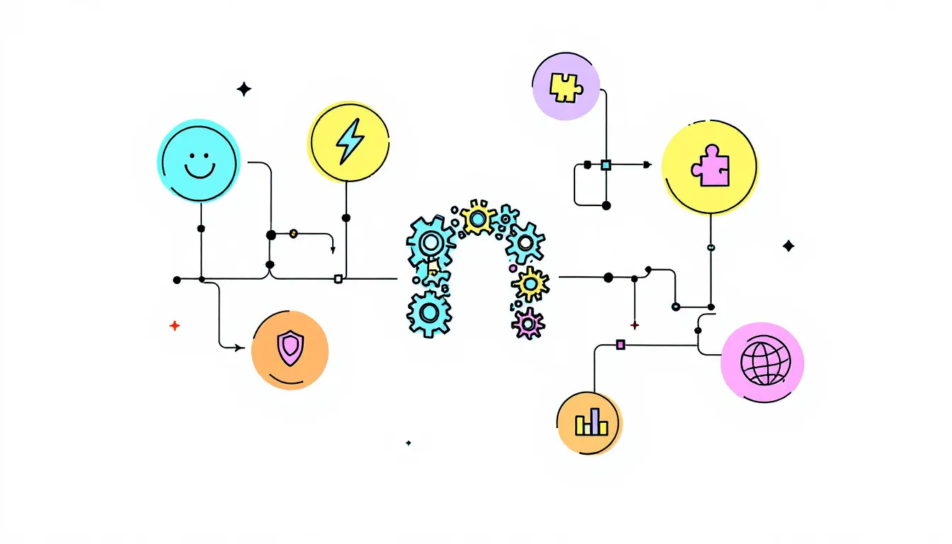 Graphique illustrant les avantages des applications no code.